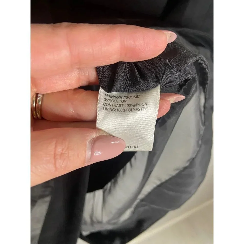 NWOT Keepsake the Label Clear Spirits Dress Black-sz Medium - Picture 11 of 11